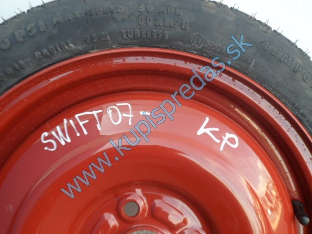 rezerva na suzuki swift , dojazdovka, Y125/70 R15